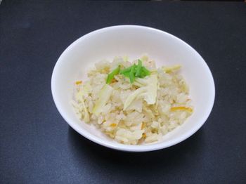 　筍ごはん